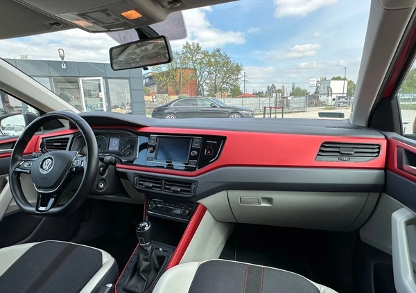 Volkswagen Polo cena 59900 przebieg: 24378, rok produkcji 2018 z Czyżew małe 137